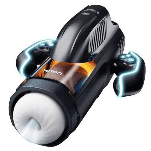 Vibrating & Sucking Heating Masturbator