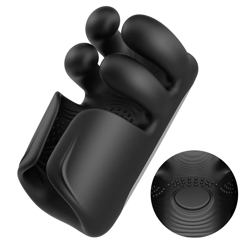 PulseGrip Glans Vibrator – Penis Training & Tapping Masturbator for Men