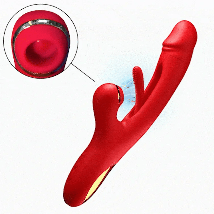 Daphne – The O-Maker Vibrator with 7 Frequency Vibrations, Clamping, Sucking, Female Teasing Masturbation Device