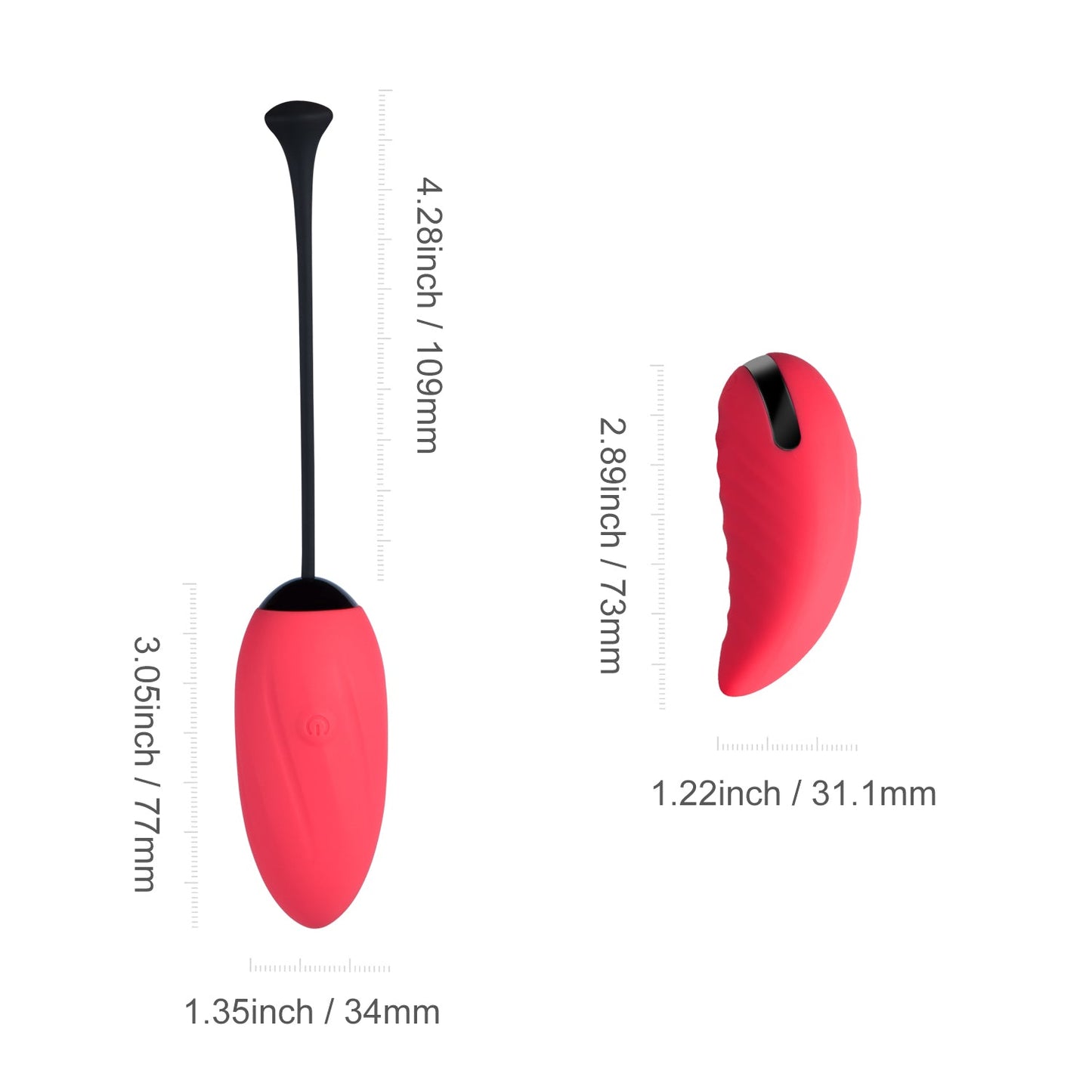 The Beetles – Love Egg Vibrator Remote Control