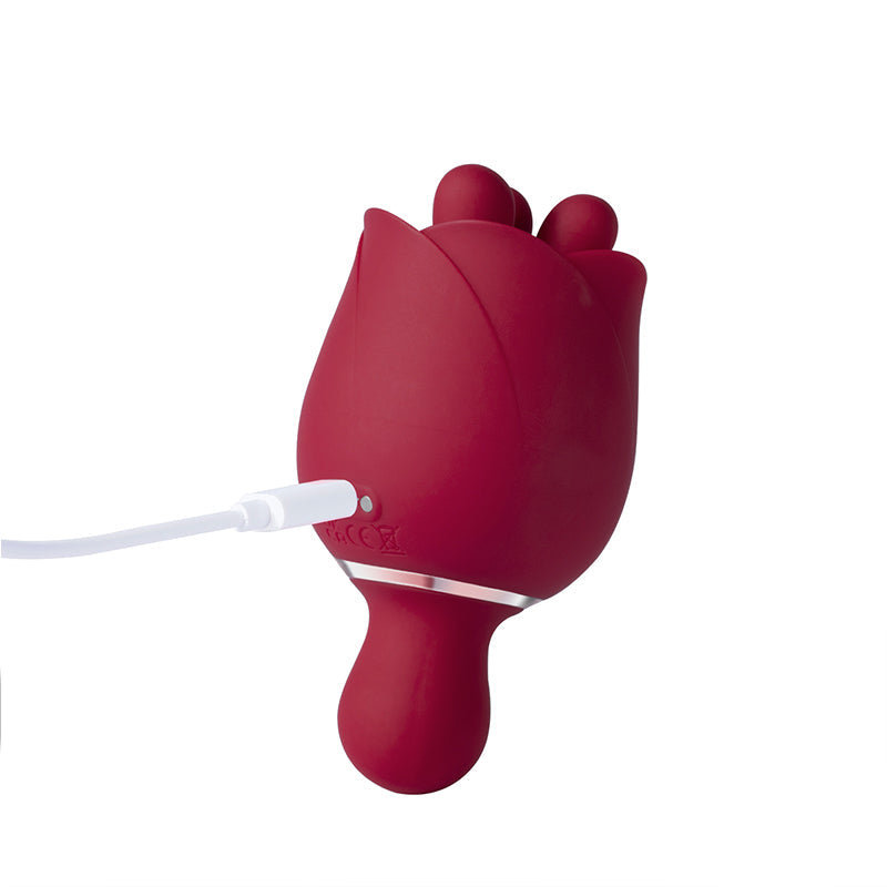 Rosewyn – Rotating Rose Toy Vibrator & Pinpoint Stimulator