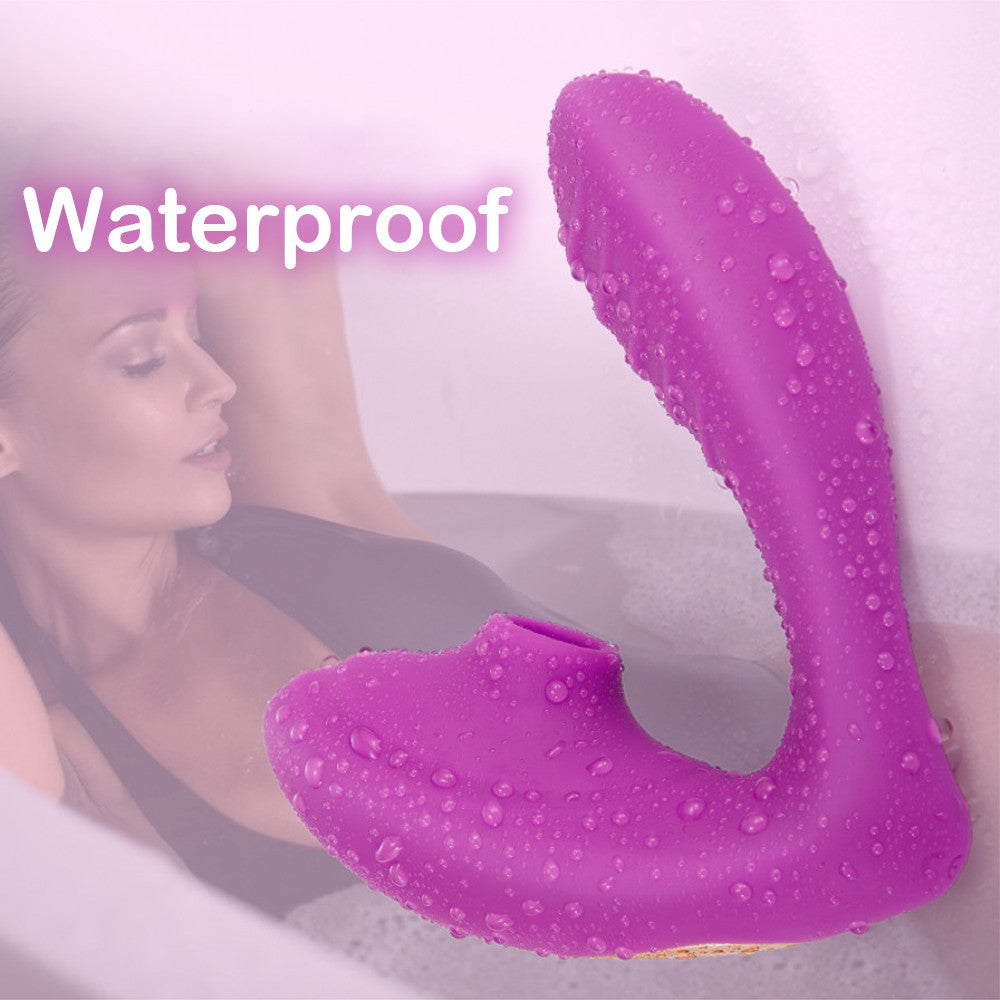 2 in 1 G Spot Clitoral Sucking Vibrator