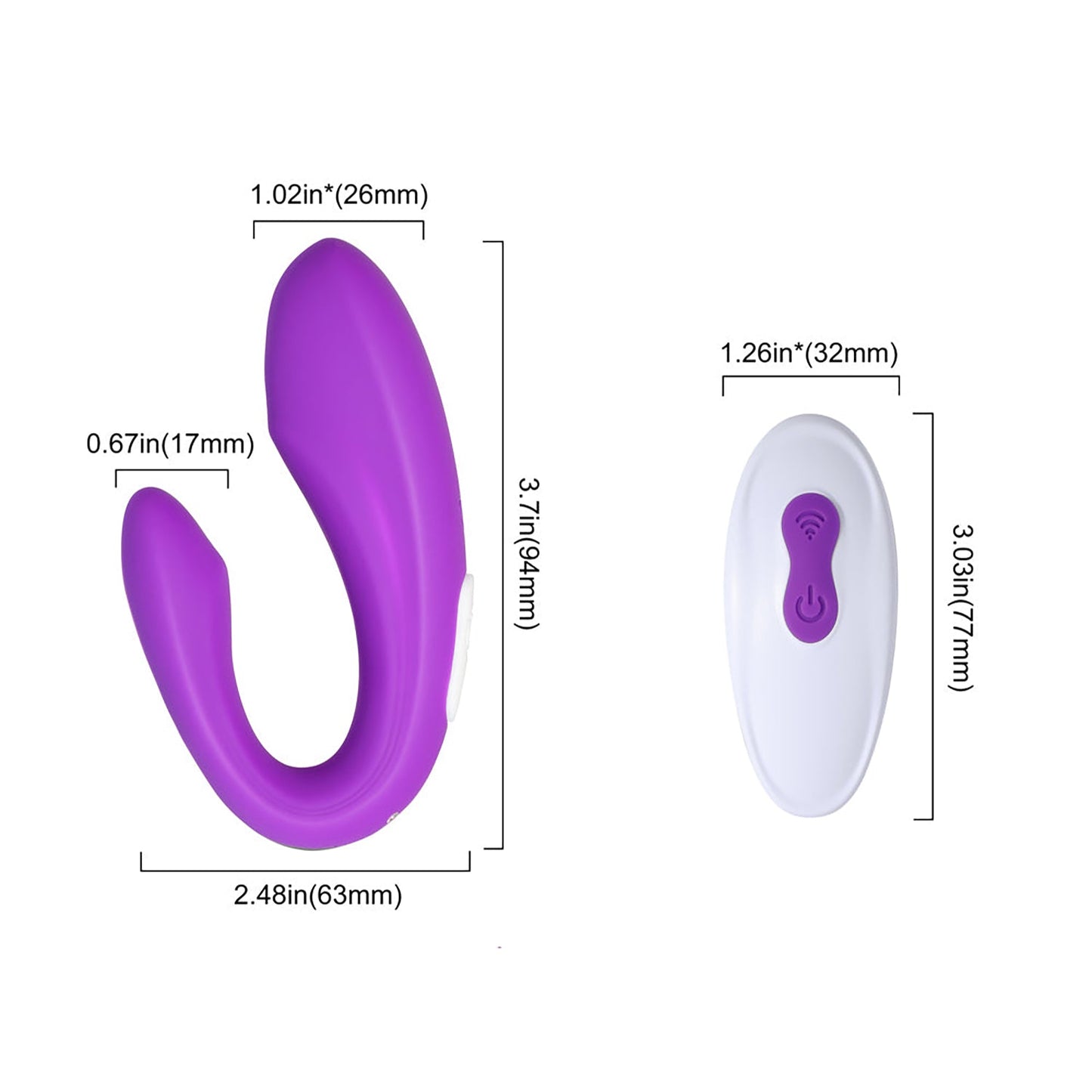 Le Couplet – Remote Control Wearable G-Spot and Clit Vibrator