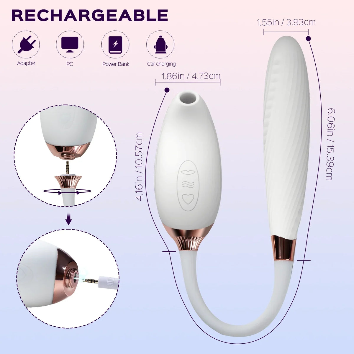 Vicky – Clit-Sucking Pulsating G-Spot Vibrator