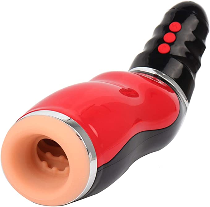 Deep-Throat Suction Blowjob Masturbator Cup