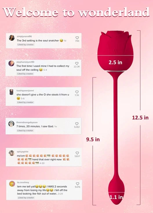 Rose Masturbation Toy