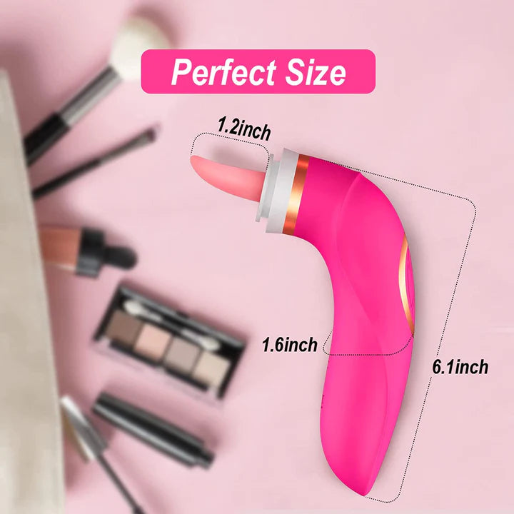 Clitoral Sucking Vibrator Sex Toys with 8 Sucking and 5 Licking Vibrations