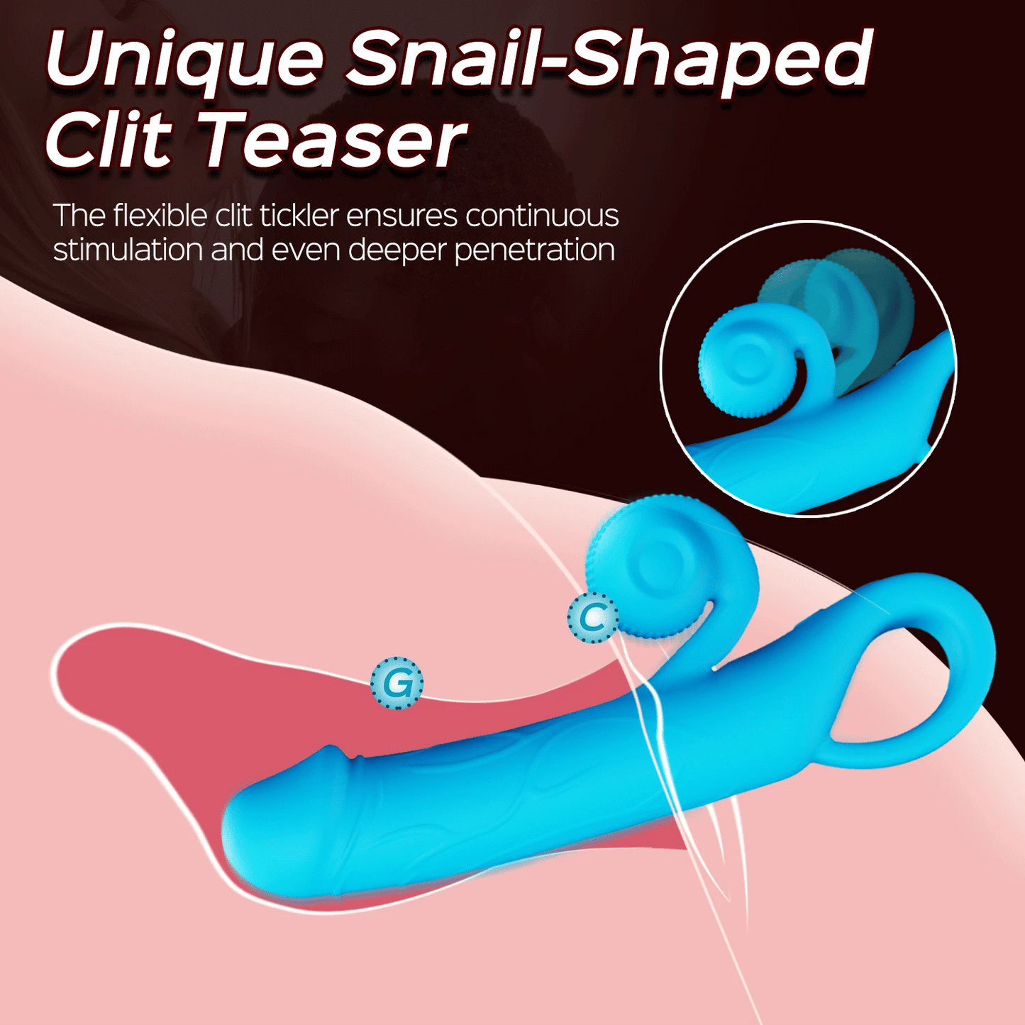 Laura – 10 Function Clit Stimulator & G-Spot Vibrator