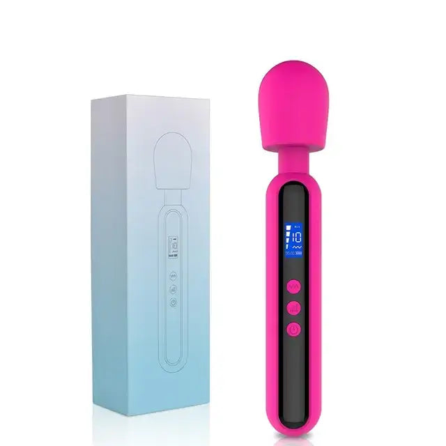 Savvy – Extra Powerful Wand Massager with LED Display Screen