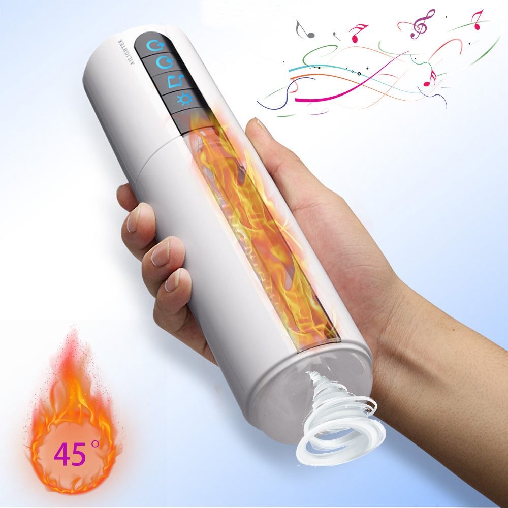 Hands-Free Rotating Throat Penis Massager