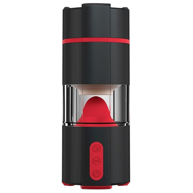 Vibrating Tongue Vaginal Masturbator