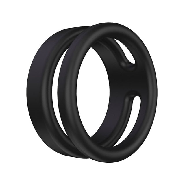 Silicone Dual Cock Ring