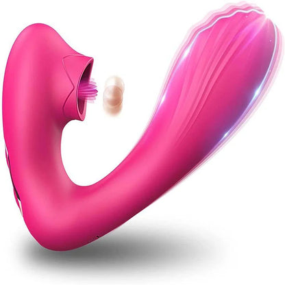 Hera – Clitoral Licking Curved Vibrator