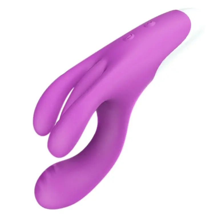 G-spot Rabbit Vibrator 3 Motors Clitoral and Vaginal Stimulator