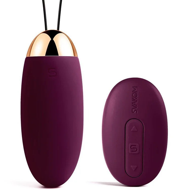 Elva Remote Control Vibrating Bullet – Violet