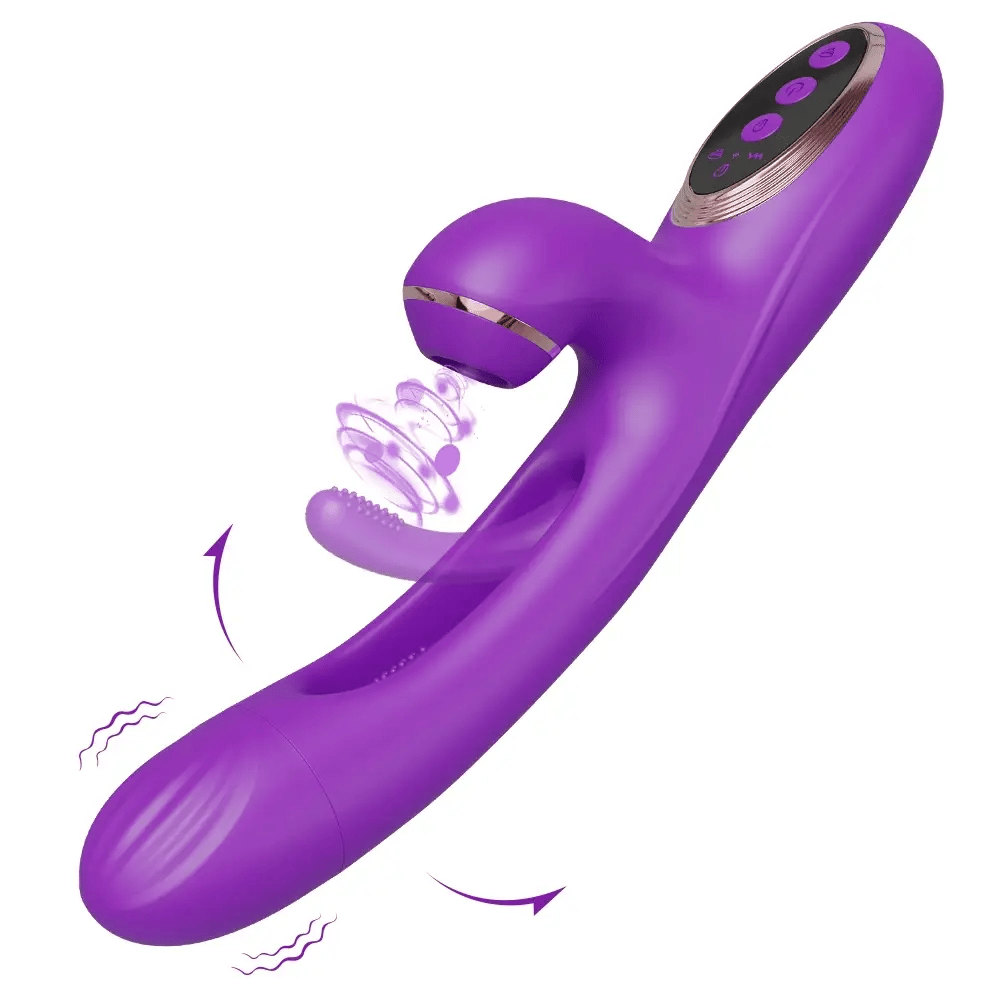 Skerry – Vibrating and Tapping Vibrator with Clit Sucker for Women Pleasure