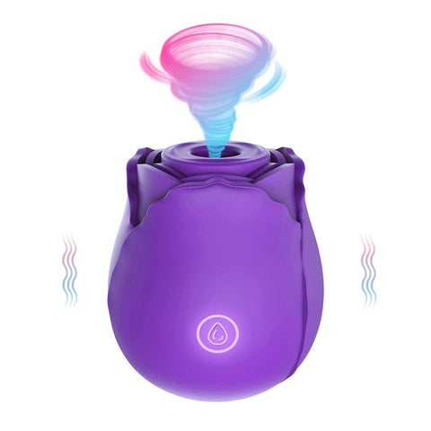 PURPLE Rose Toy sucker