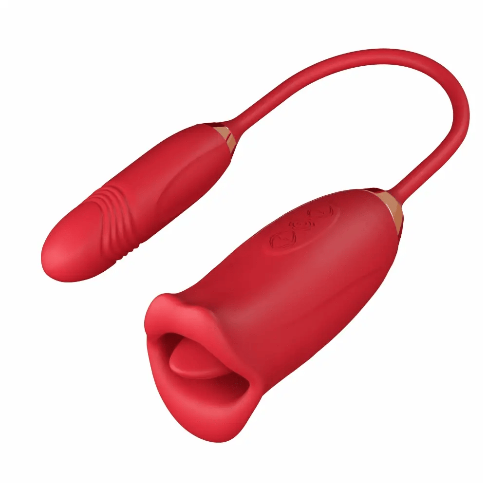 Nibbler – Mouth Biting Vibrator And Thrusting Vibration Bullet Stimulator