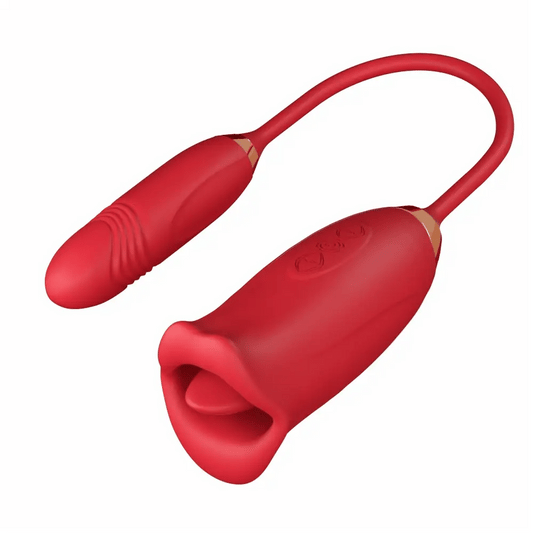 Nibbler – Mouth Biting Vibrator And Thrusting Vibration Bullet Stimulator