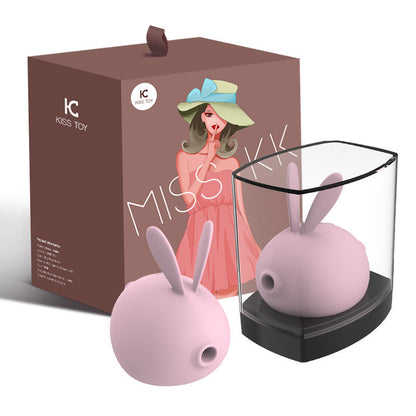Kistoy Miss KK 10 Speeds Silicone Rabbit Sucking Vibrator