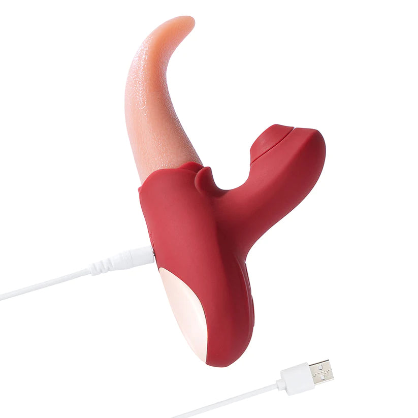 Lickstasy – Triple Pleasure Squirting, Clit Sucking &amp; Licking Vibrator