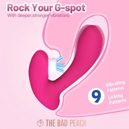 Vagina Sucking Vibrator 9/10 Speed Vibrating Oral Sex Suction Magic Wand Clitoris Stimulator