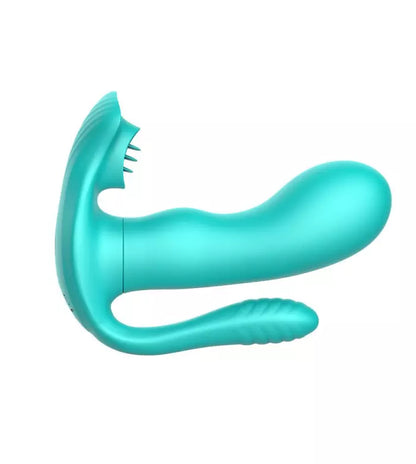 Tongue Mermaid Remote Sex Toys 9 Modes Wearable Vibrators
