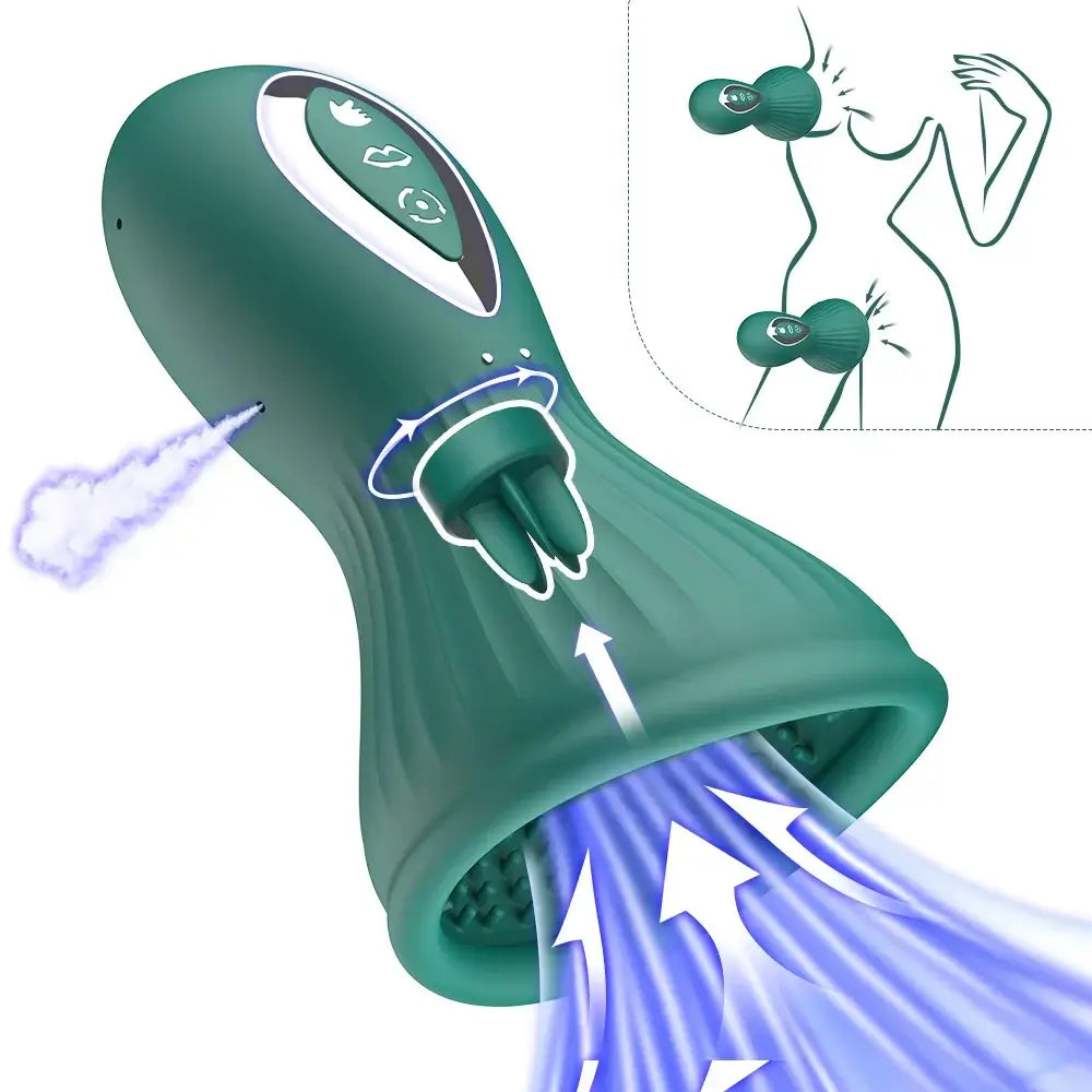 Eva – Rotating Sucking Breast Aspirator Nipple Massager