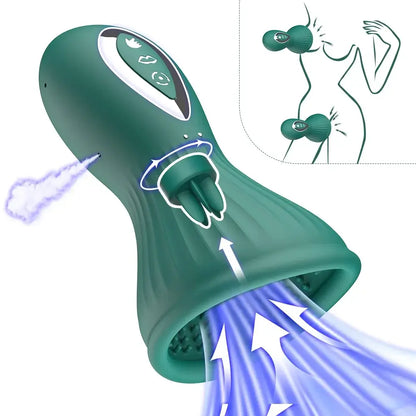 Eva – Rotating Sucking Breast Aspirator Nipple Massager