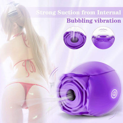 PURPLE Rose Toy sucker