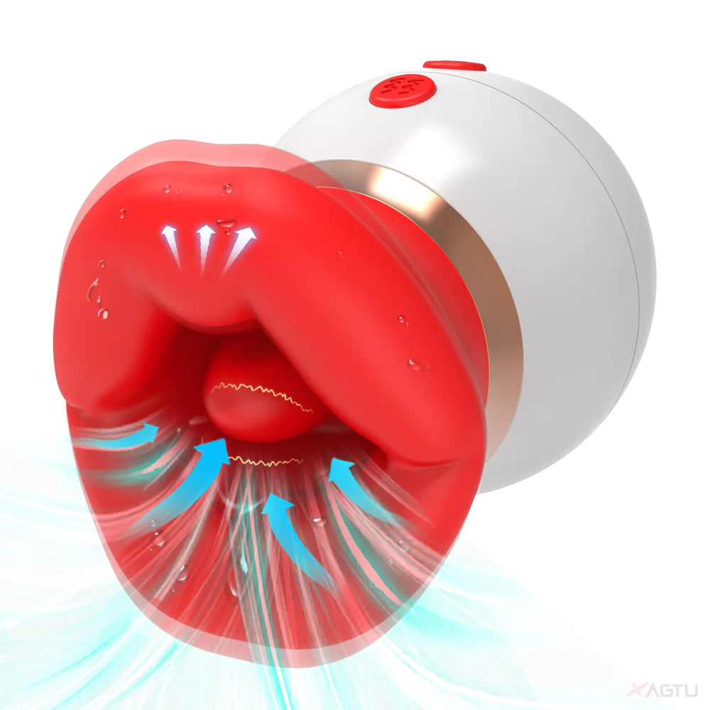 Rosena- Sucking Vibrator for Women Clitoris Stimulator Mouth Biting Nipple Orgasm Toys