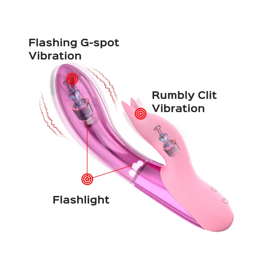 SNAIL G-Spot &amp; Clit Stimulator Rabbit Vibrator