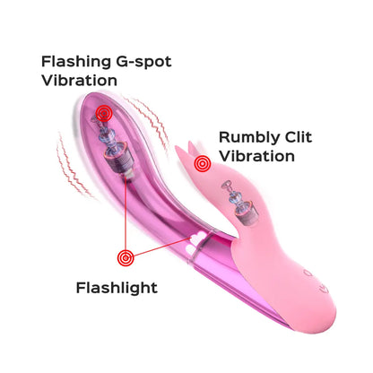 SNAIL G-Spot &amp; Clit Stimulator Rabbit Vibrator