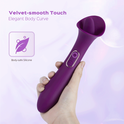 Adele – Clit Licking Tongue Vibrator with G Spot Stimulator