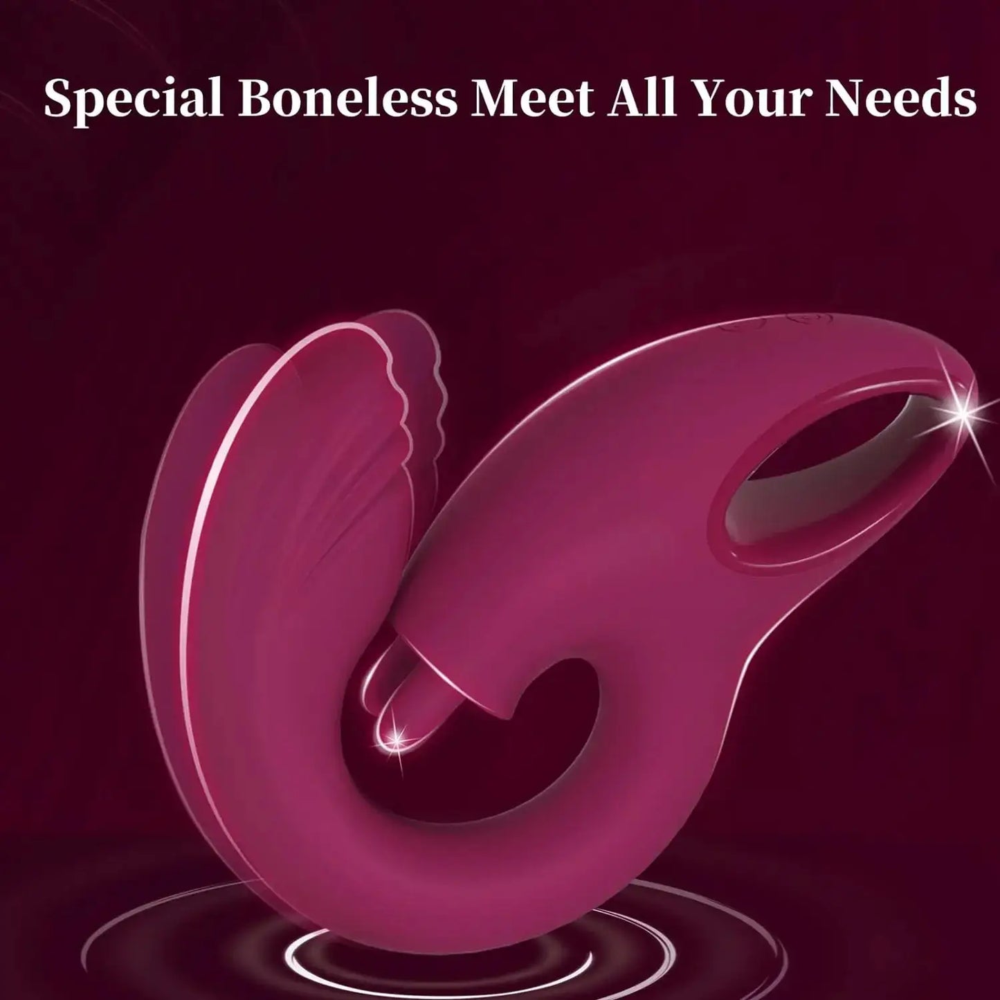 Quasar – G Spot Vibrator with 2 Tongue Clit Licker