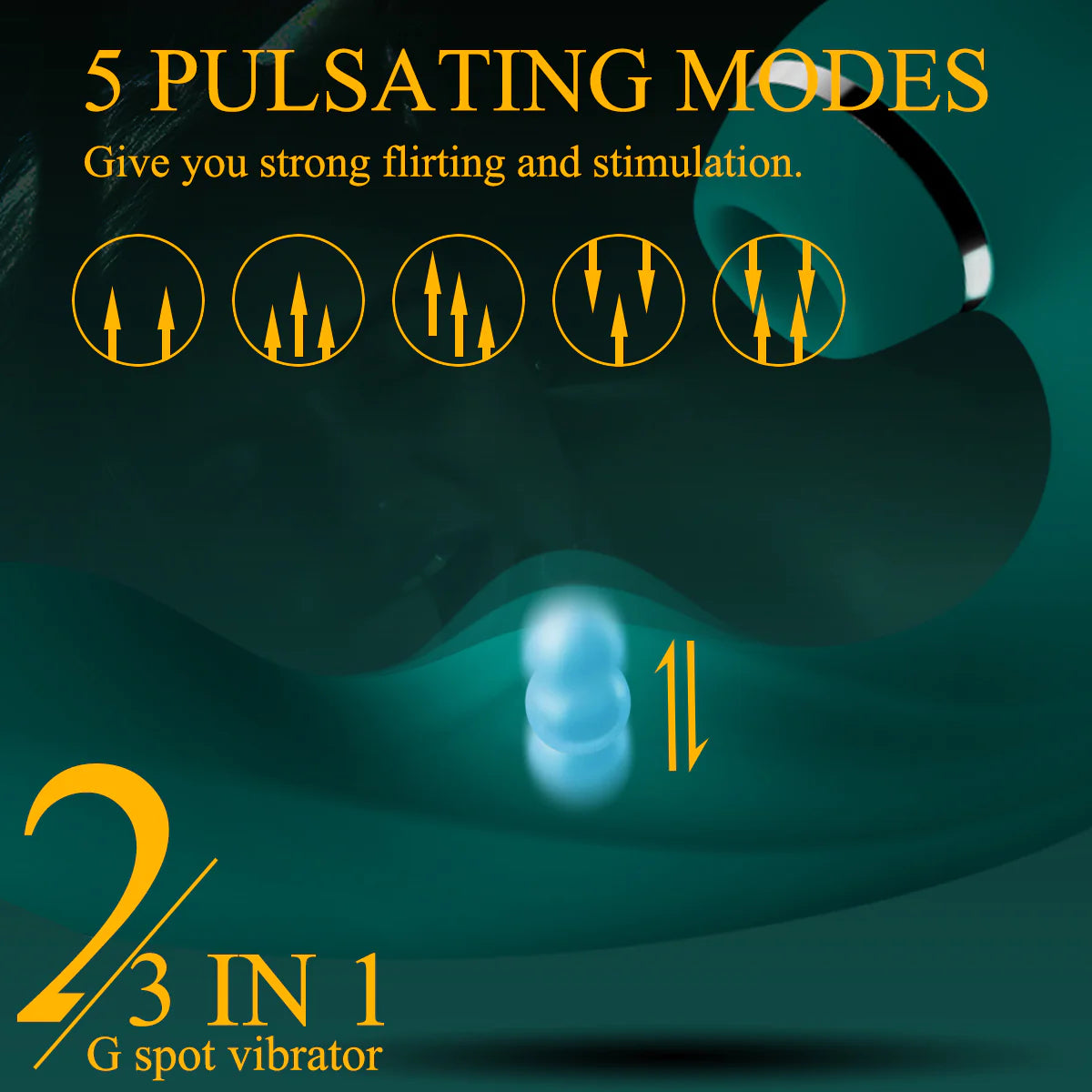 3 in 1 Clitoral Suction &amp; Vibration G-Spot Stimulator