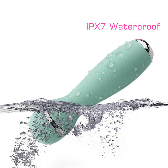 10 Powerful Multi Speed Mini Wand Massager Mint Green