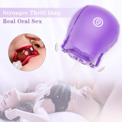 PURPLE Rose Toy sucker