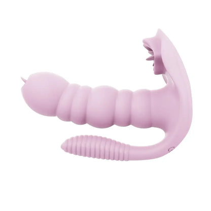 Remote Control mermaid G-spot Tongue Vibrator