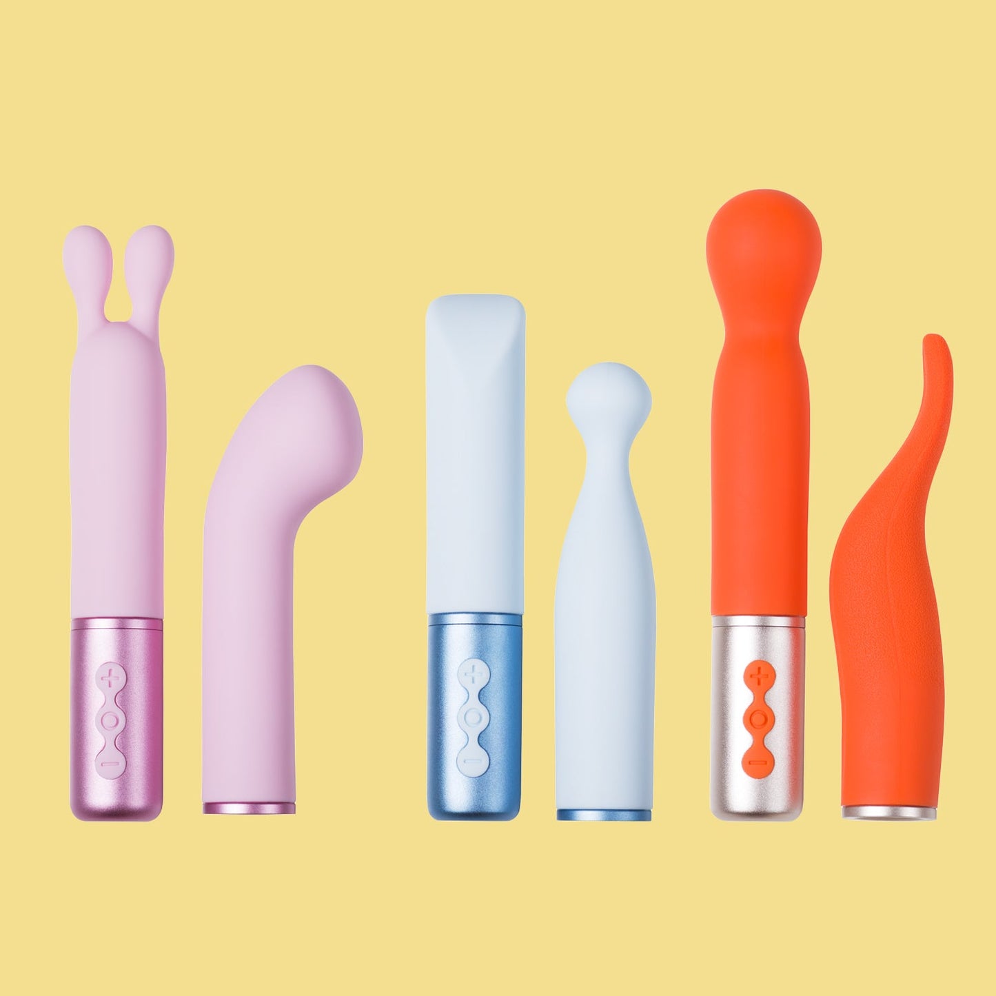 The Naughty Collection – Interchangeable Heads Vibrator