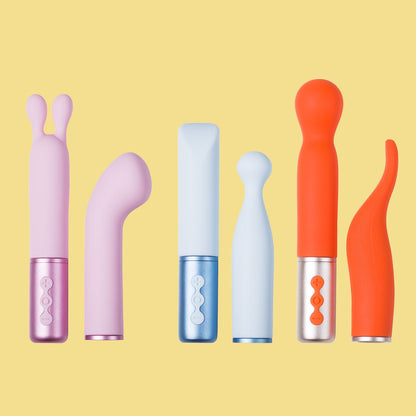 The Naughty Collection – Interchangeable Heads Vibrator