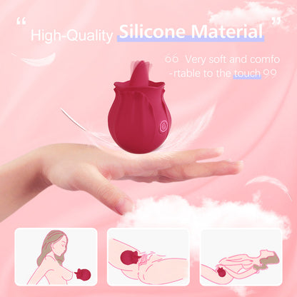 2 in 1 G-Spot Clit Stimulator with Tongue