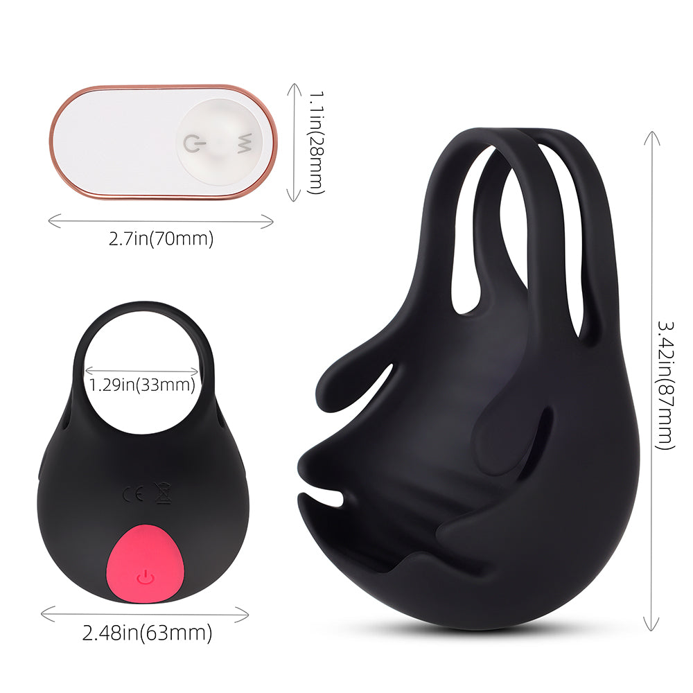Smitten – Vibrating Scrotum Stimulation C-Ring