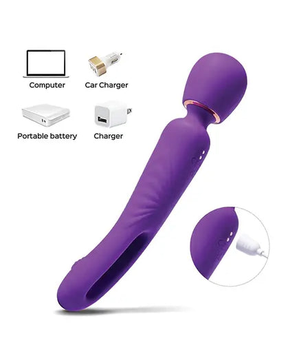 Di-Orgasm – Vibrating Massage Wand &amp; G-spot Tapping Stimulator