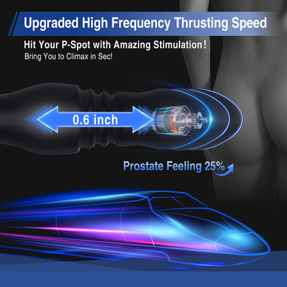3 IN 1 Remote Control Prostate Massager Anal Vibrator