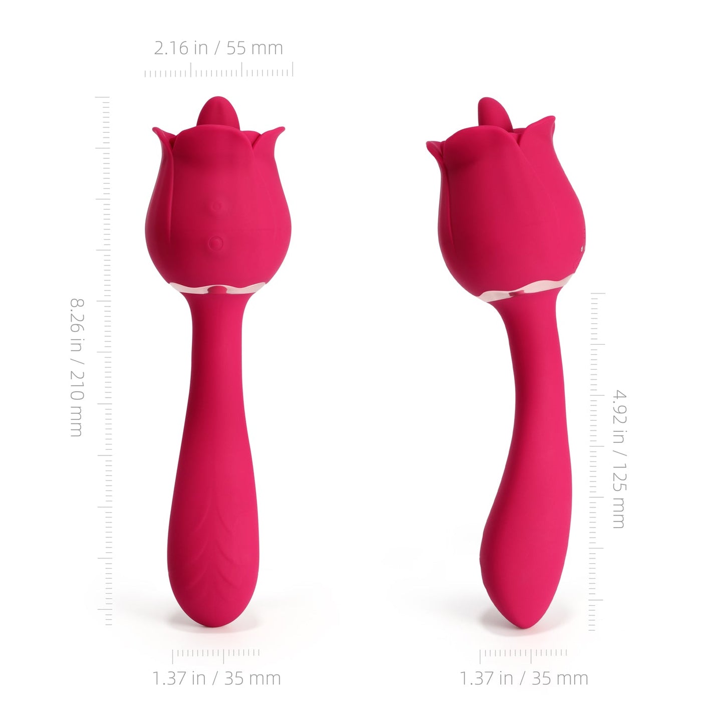 Rhea – The Rose Clit Licking Tongue Vibrator &amp; G Spot Massager