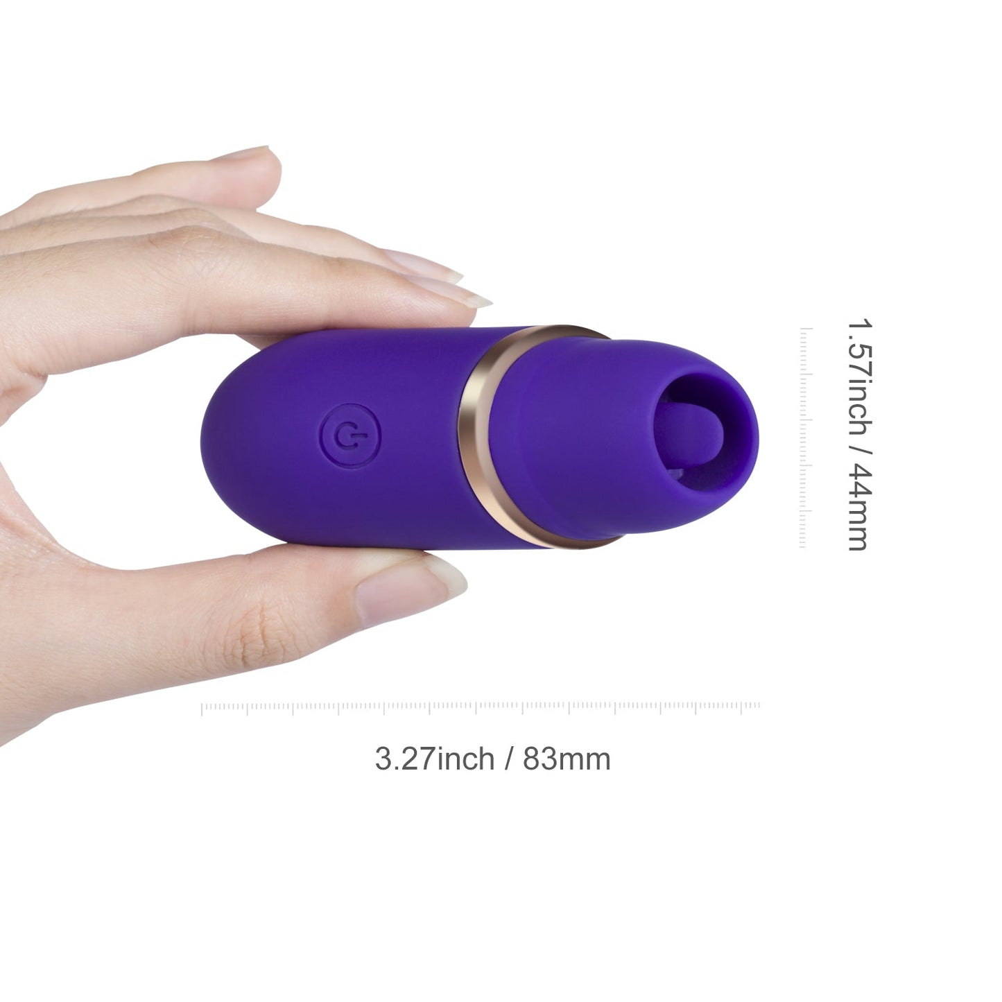 Abby – Mini Clit Licking Vibrator Tongue Sex Toy