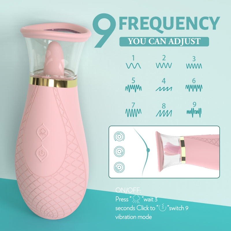Scioness – Sucking and Licking Clitoral Stimulator