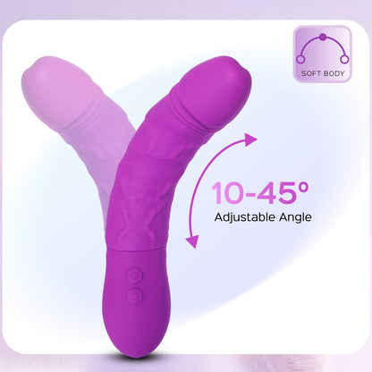 Kong – Rotating 360 Degree Vibrating Dildo 6 Inch