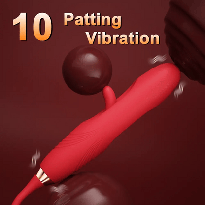 Nibbler 4 -Mouth Biting Vibrator And G-spot Tapping Stimulator